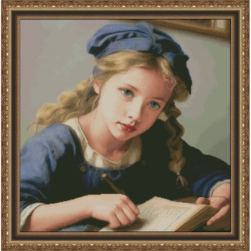 ТМ Фантазія набір для вишивання - Школярка - Альберт Анкер