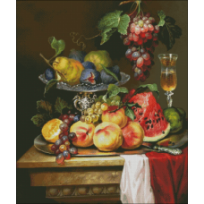 Натюрморт з кавуном