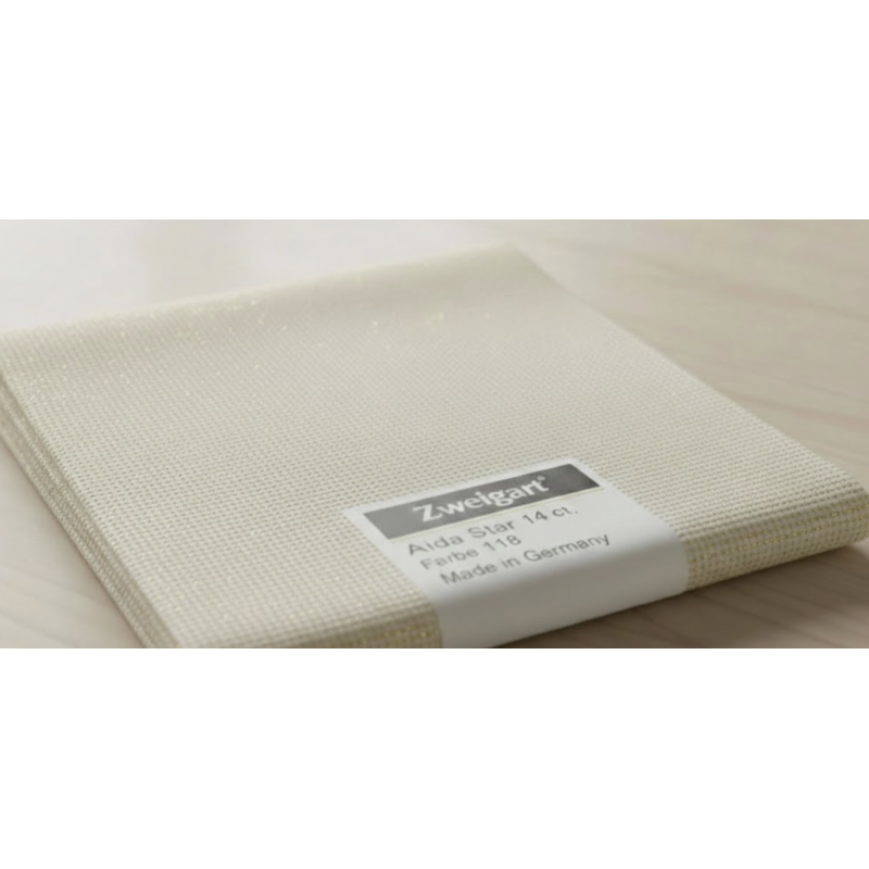 Канва Zweigart Aida Star 14 ct. (колір 118)