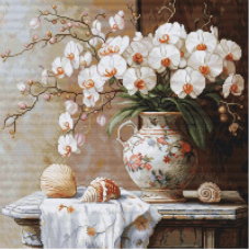 Luca-S Набір для вишивки «Елегантність орхідеї»