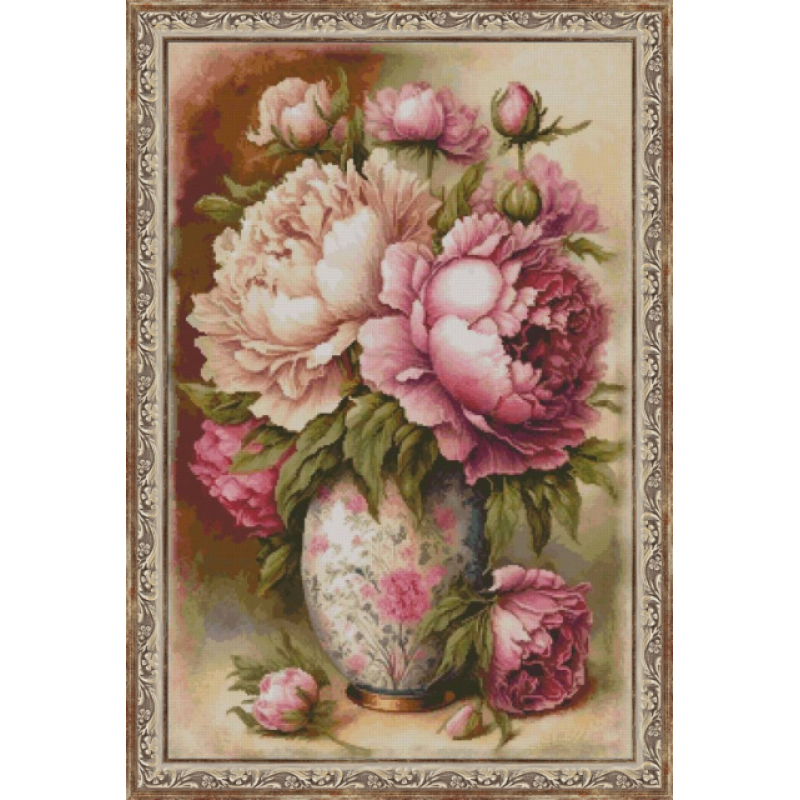 ТМ Фантазія набір для вишивання - Півонії