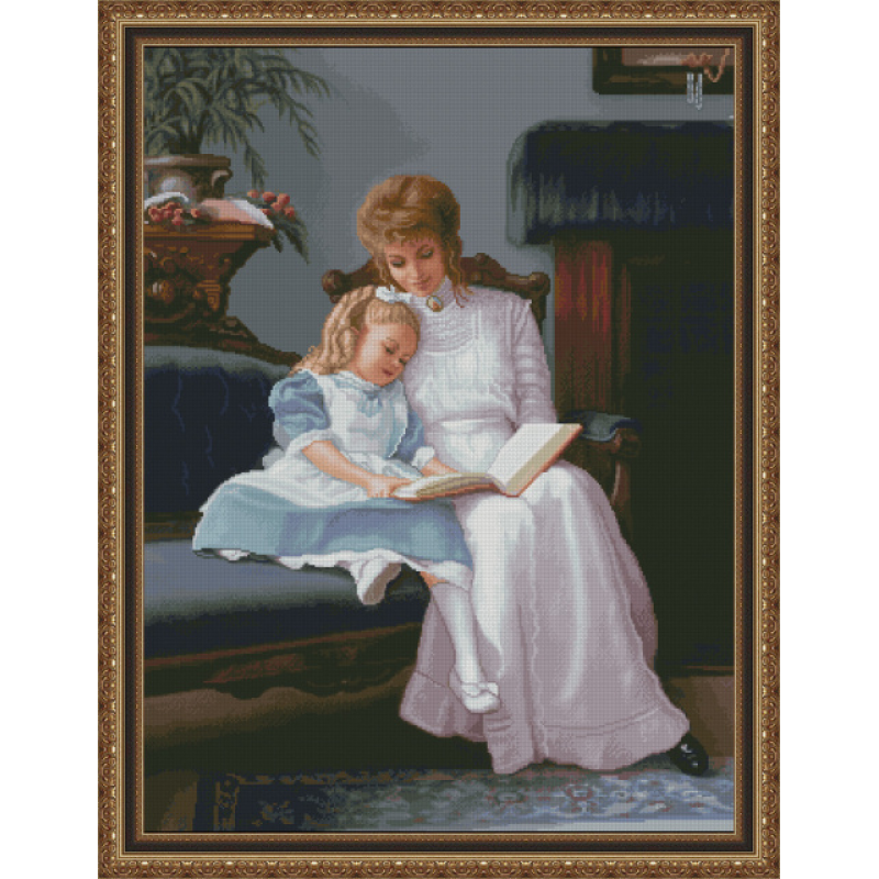 ТМ Фантазія набір для вишивання - Мама, почитай