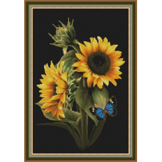 ТМ Фантазія набір для вишивання - Соняшники ТМ Фантазія набір для вишивання - Соняшники