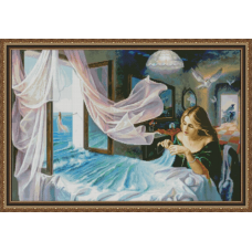 ТМ Фантазія набір для вишивання - Дівчина і море-2 ТМ Фантазія набір для вишивання - Дівчина і море-2