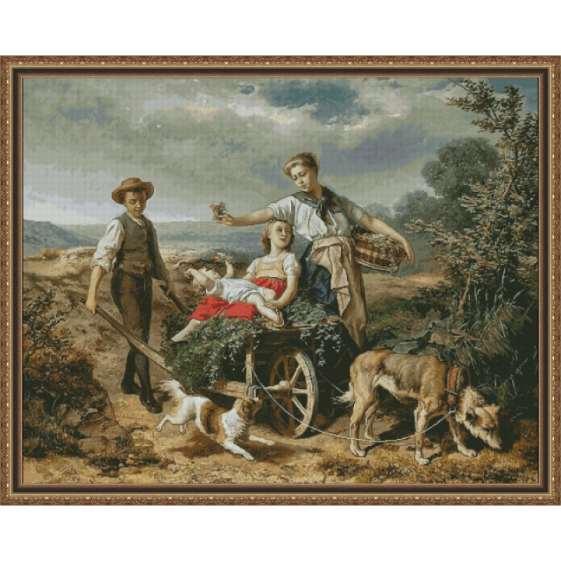 ТМ Фантазія набір для вишивання - Прогулянка