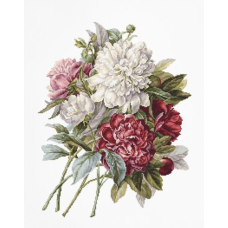 Luca-S Набір для вишивки «Півонії» Luca-S Набір для вишивки «Півонії»