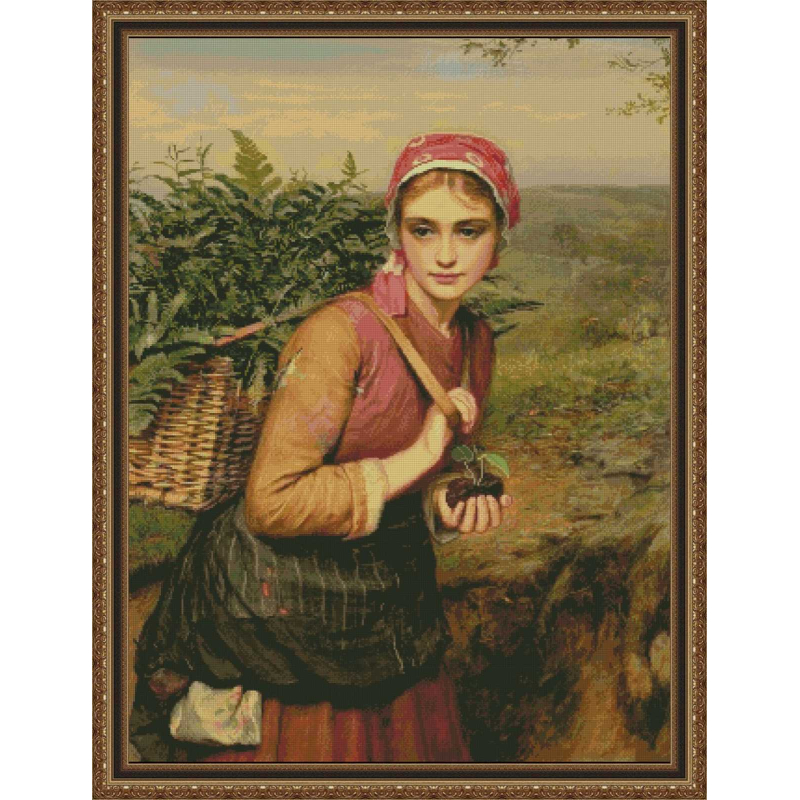 ТМ Фантазія набір для вишивання - Збиральниця папороті